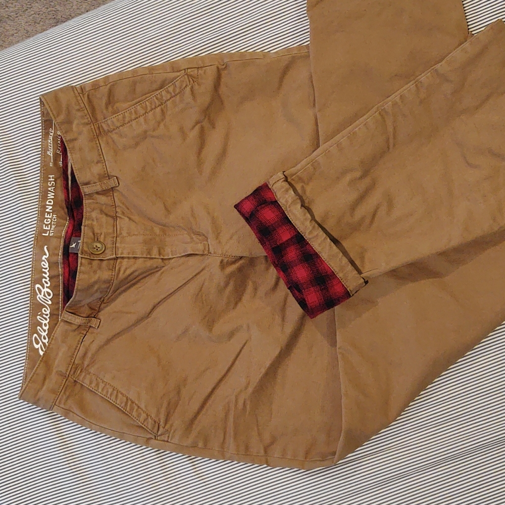 Eddie Bauer flannel pants